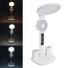 Desk Lamp LED Eye Care Foldable Touch Control Round USB Charging 3 Color Temperature Stepless Dimmab