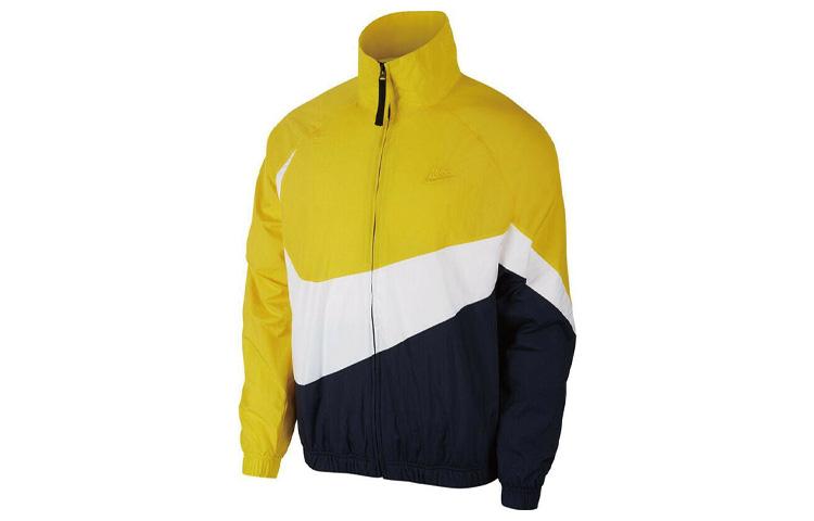 Nike Jackets Men s Yellow Stand Collar Moderate Other AR3132-728 S