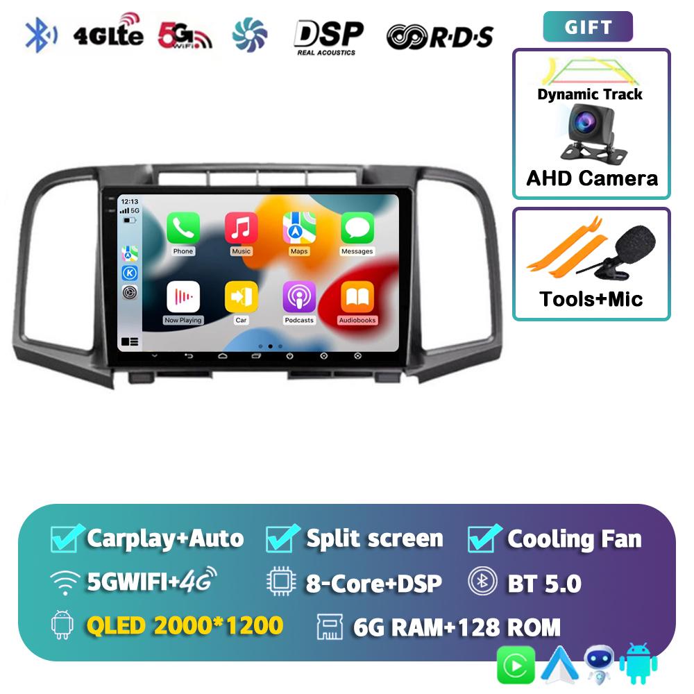 Android14 Carplay Auto For Toyota Venza 2008 - 2012 2013 2014 2015 2016 Car Radio Multimedia Player Video Stereo WIFI+4G BT 2DIN