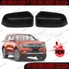 2023 Ford Everest Black Warrior Matte Black Rearview Mirror Cover
