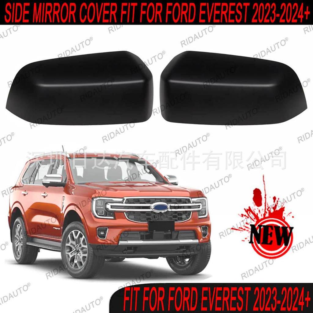 2023 Ford Everest Black Warrior Matte Black Rearview Mirror Cover