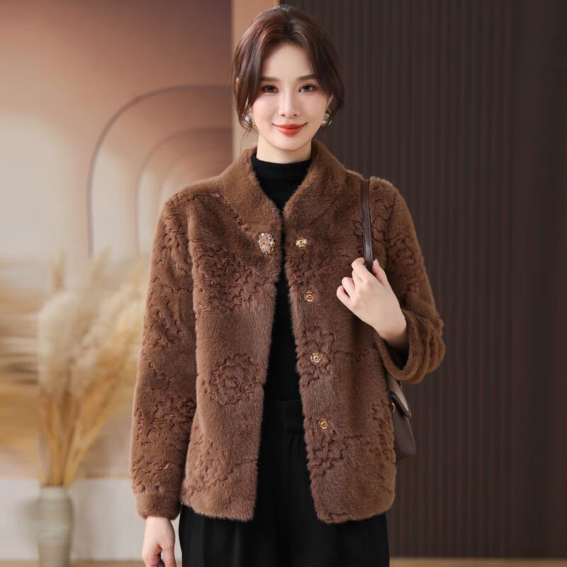 Women's Faux Fur Short Winter Coat