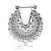 Anello per Piercing al Capezzolo in Pizzo Traforato Retrò Bohemien alla Moda da Donna