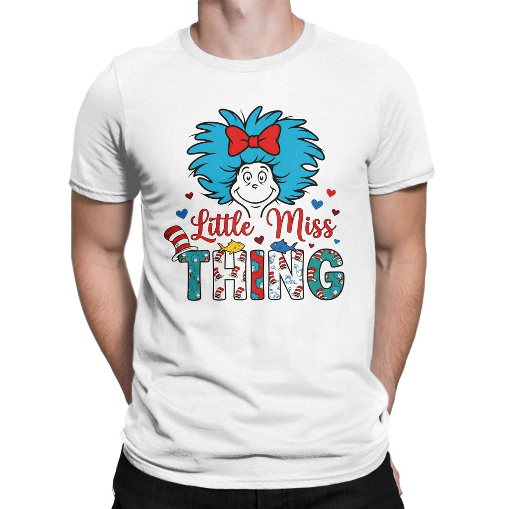 Dr Seuss Thing 1 Thing 2 Buddies reading day Tee Shirt for Unisex Women Printed T Shirts 100 Cotton Clothing