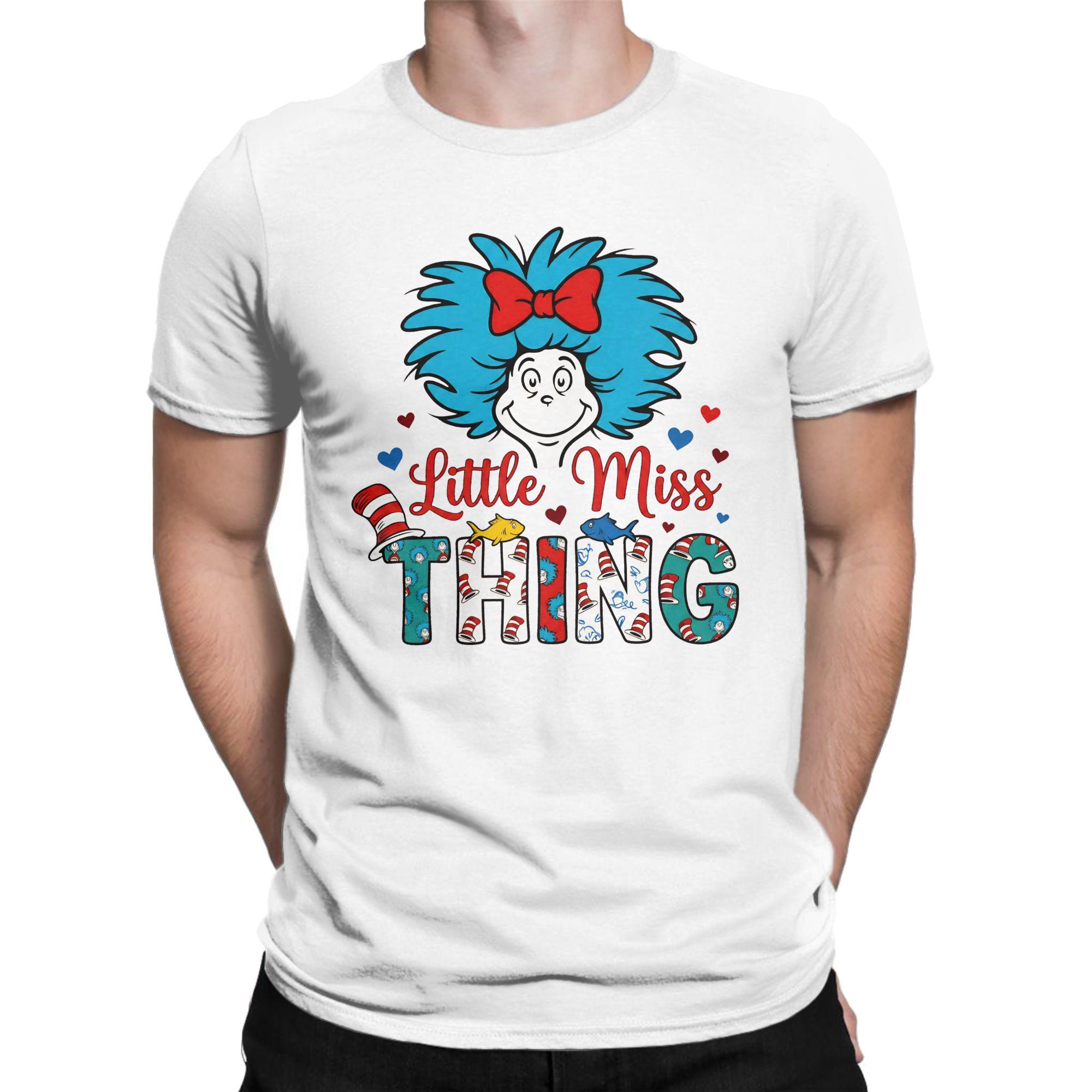 

Dr Seuss Thing 1 Thing 2 Buddies reading day Merch Unisex T Shirts 100 Cotton Tee New Arrival Tops Tshirt S