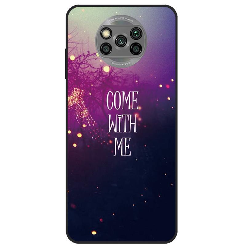 Para Xiaomi Poco X3 Pro Funda de silicona suave Lobo León Funda de teléfono para Poco X3 NFC Funda TPU negro Funda para Poco X 3 GT PocoX3 Pro