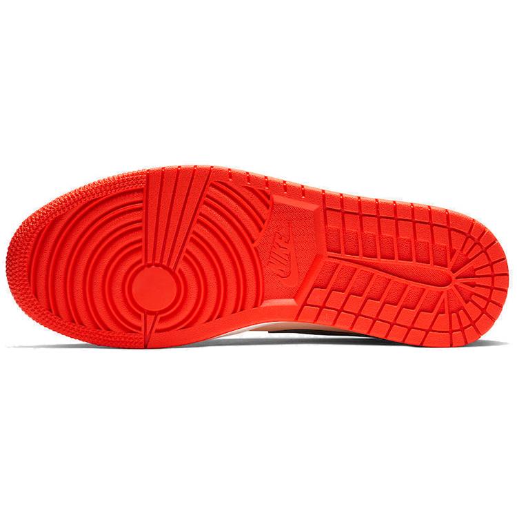 Jordan 1 Mid Team Orange Black 852542-800