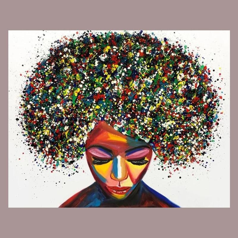 Graffiti Art Novel Aabstract Women Canvas Painting Wall Art Posters Prints Wall Pictures for Living Room Home Wall Decor