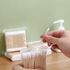 1000 PIEZAS Palillo de Madera de Bambú Doble Cabeza Bastoncillo de Algodón Multifuncional Tampon Desechable Bastoncillo Cuchara para Oídos Bastoncillo de Algodón Desmaquillante