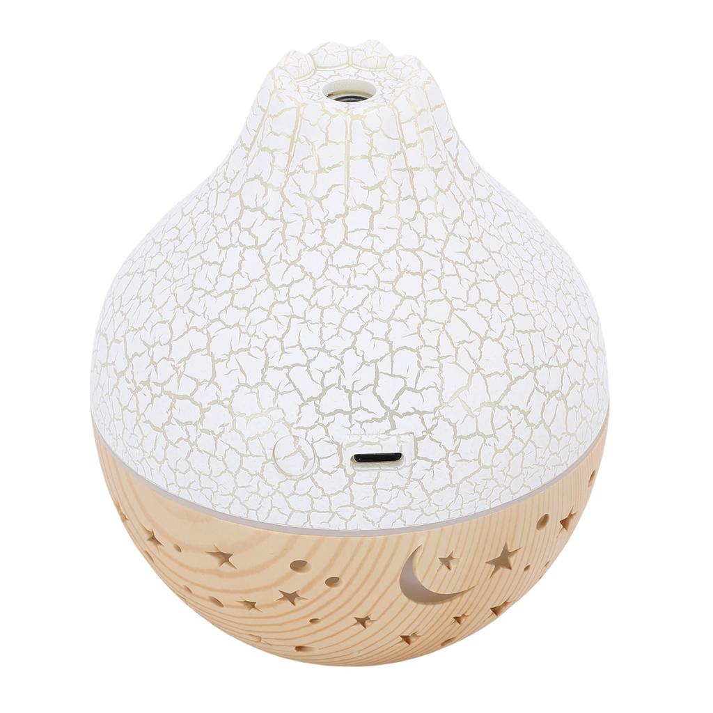 Difuzér Zvlhčovač Luminous Hallow USB Aromaterapeutický Difuzér Tichý Automatické Vypnutí pro Domácí Lázně