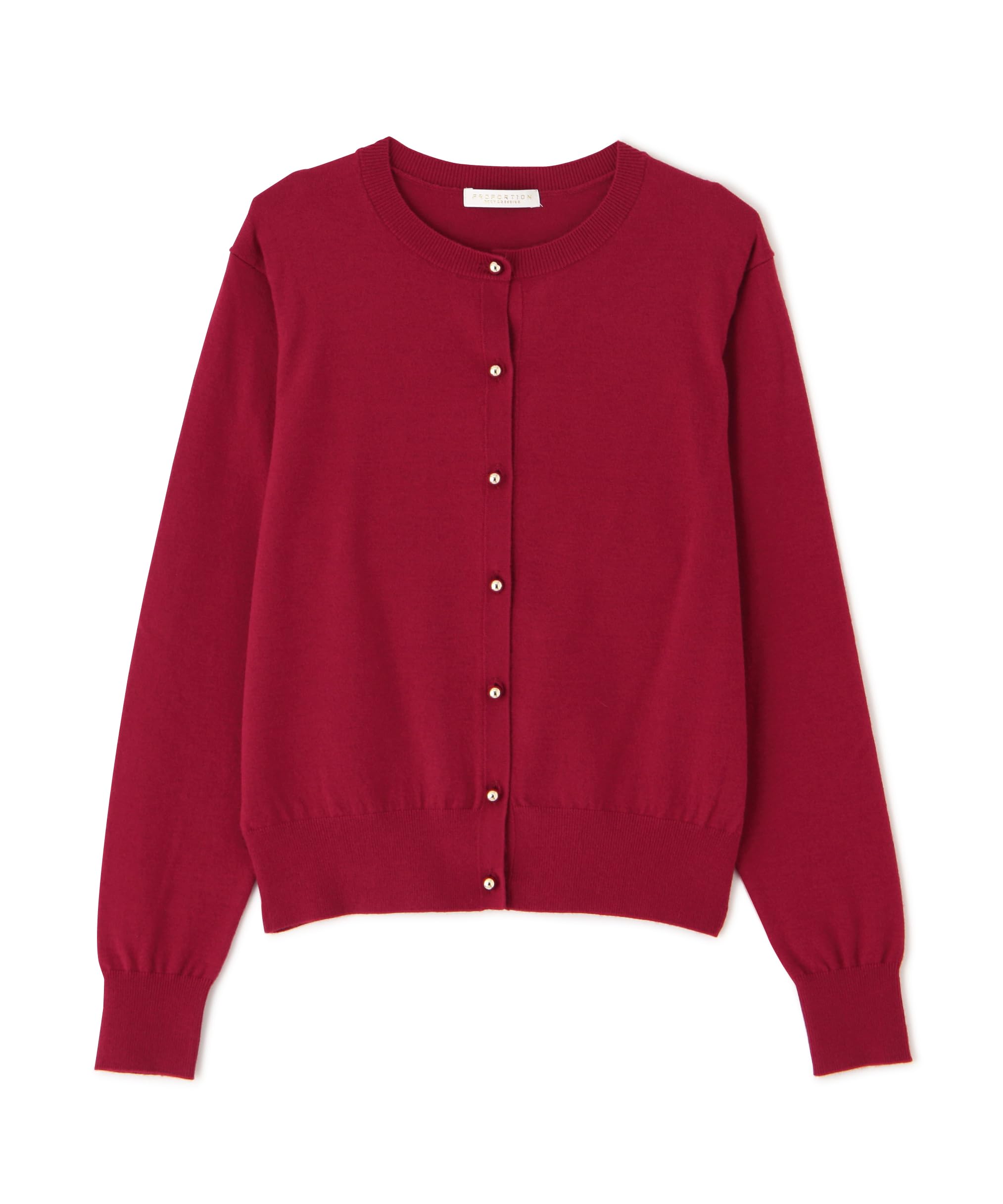 

Proportion Body Dressing Базовый кардиган Красный Женский свитер,