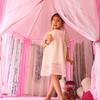 [selling-Home] Kids' Tent, Princess Castle-Shaped Foldable Playhouse, Secret Base, Birthday/Christmas Gift, Pretend Play