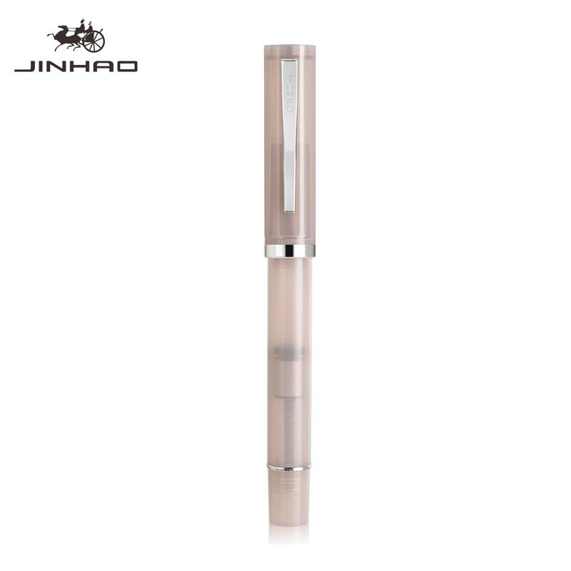 JINHAO 58D Fountain Pen 6 Colors F EF Nib Ink Pen Writing Calligraphy Pen PK HONGDIAN MAJOHN Stationery School Office Supplies