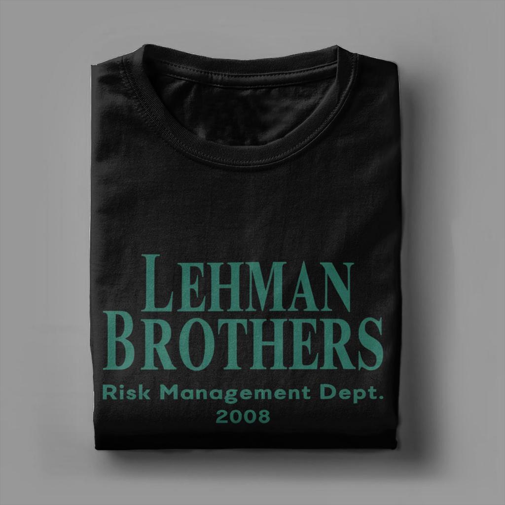 Unisex LehUnisex Brothers Risk UnisexageUnisext DepartUnisext T Shirts 100 Cotton Clothes Vintage Short Sleeve Crewneck Tees 6XL TShirt