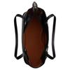 Coach Easton 40 Silver Logo Tote Bag Multifunctional Pocket Shopping Bag Smooth Leather Shoulder Bag Large Women's Black