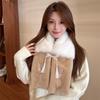 New Christmas New Red New Year's Day Scarf Women's Winter Warm Atmosphere Versatile Scarf
