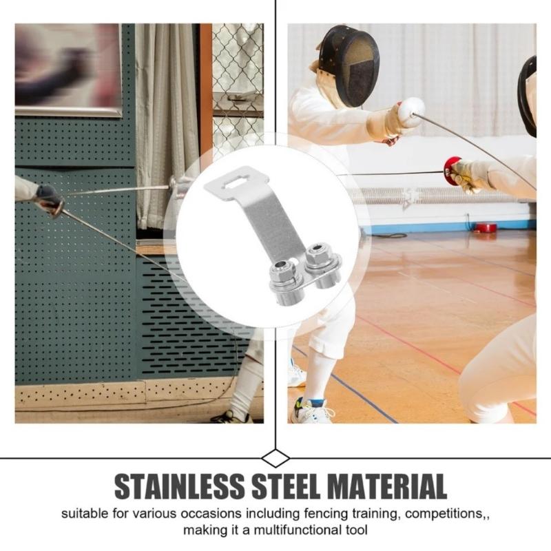 Metal Foil Fencing Training Socket Bracket Holder Accessory Suitable for Skill Development and Practice Enhancement