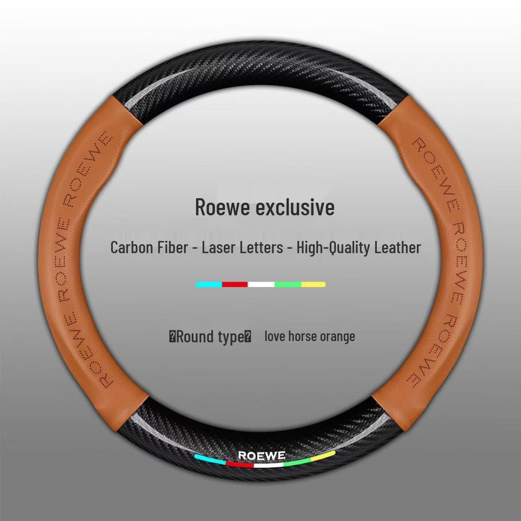 Roewe Genuine Leather Steering Wheel Cover for RX5/I5/I6/RX8/RX3/ei5/ei6/350 (New Energy)
