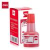 Deli 40ml Fast-Drying Red Stamp Ink
