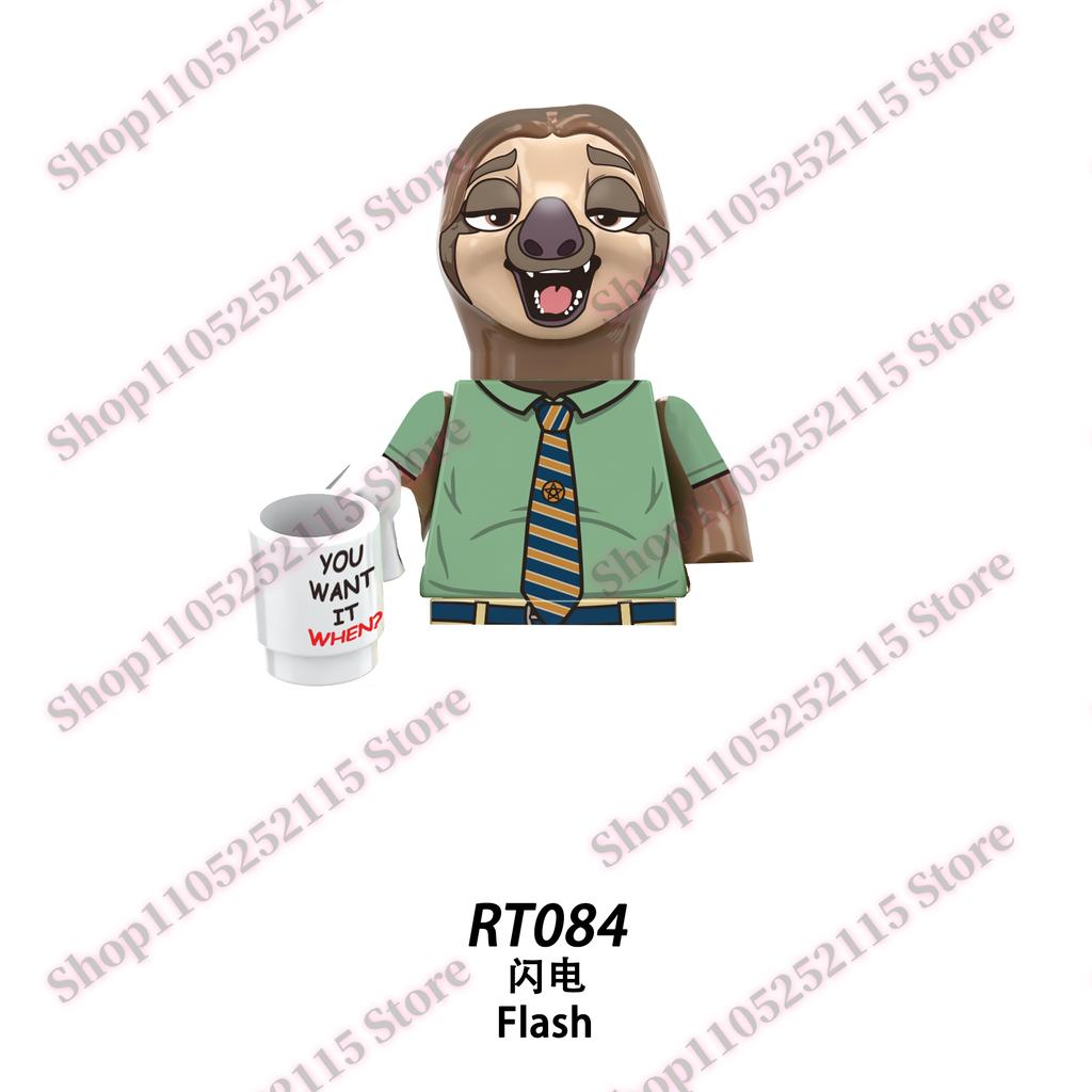 Disney building blocks Toy Zootopia Story Frozen Stitch Buzz Lightyear Kids MINI Brick set Doll toys collectible gift blocks