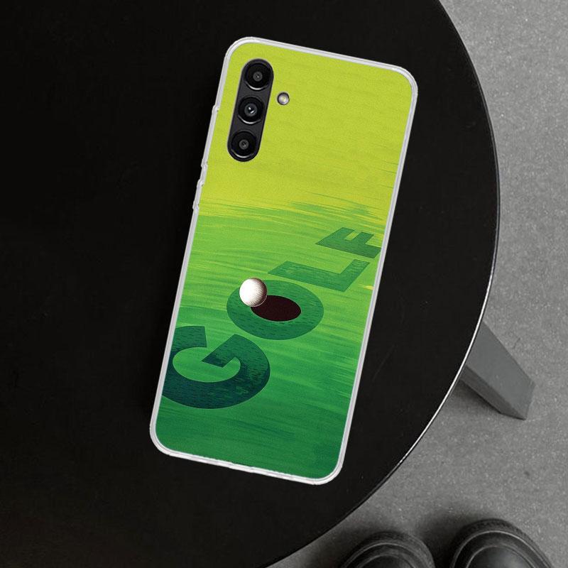 Modern Golf Sports Phone Case Cover for Samsung Galaxy A17 A16 A26 A36 A56 A57 A37 A15 A25 A35 A55 A14 A24 A34 A54 A13 A23 A33 A