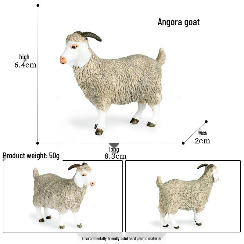 Children's Cognitive Animal Model Toy - Donkey Foal & Zebra Ornament