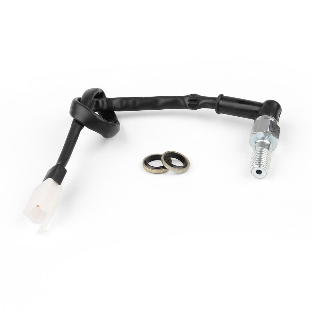 Single RearSet Hydraulic Brake Pressure Light Switch Cable Banjo Bolt M10 X 1.25