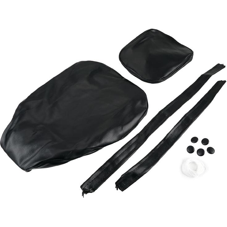 NICECNC HO CMX250 Cushion Leather Cover Replacement Seat Cover Compatible with Honda Rebel CMX250C 1996-2009 1997-2009