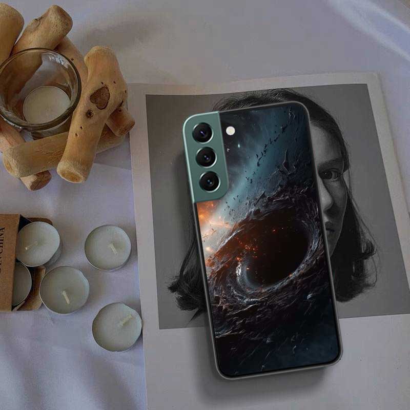 Cosmic Starry Sky Black Hole Phone Case For Samsung Galaxy Note 20 Ultra 10 Lite 9 8 M12 M21 M30S M31 M32 M51 M52 S10 S9 S8 Plus