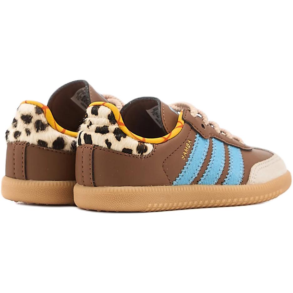 Adidas Toy Story x Samba OG EL I Woody Babysneakers Brun Brukt-Brun Brukt-Blå JI3100