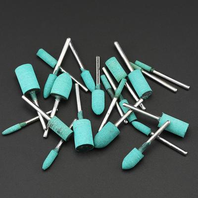 7 pezzi 3-12mm punte di macinazione compatte eccellente nitidezza punte di lucidatura assortite elastiche per fai da te