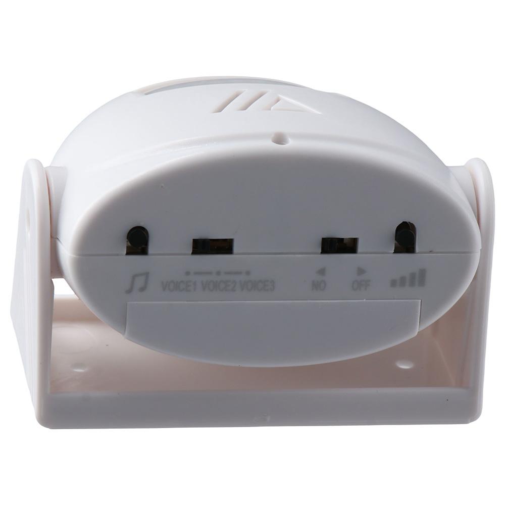 Plastic Intelligent Doorbell Sensor White Entrance Alarm Durable Bell Alarm Door Chime  Homes