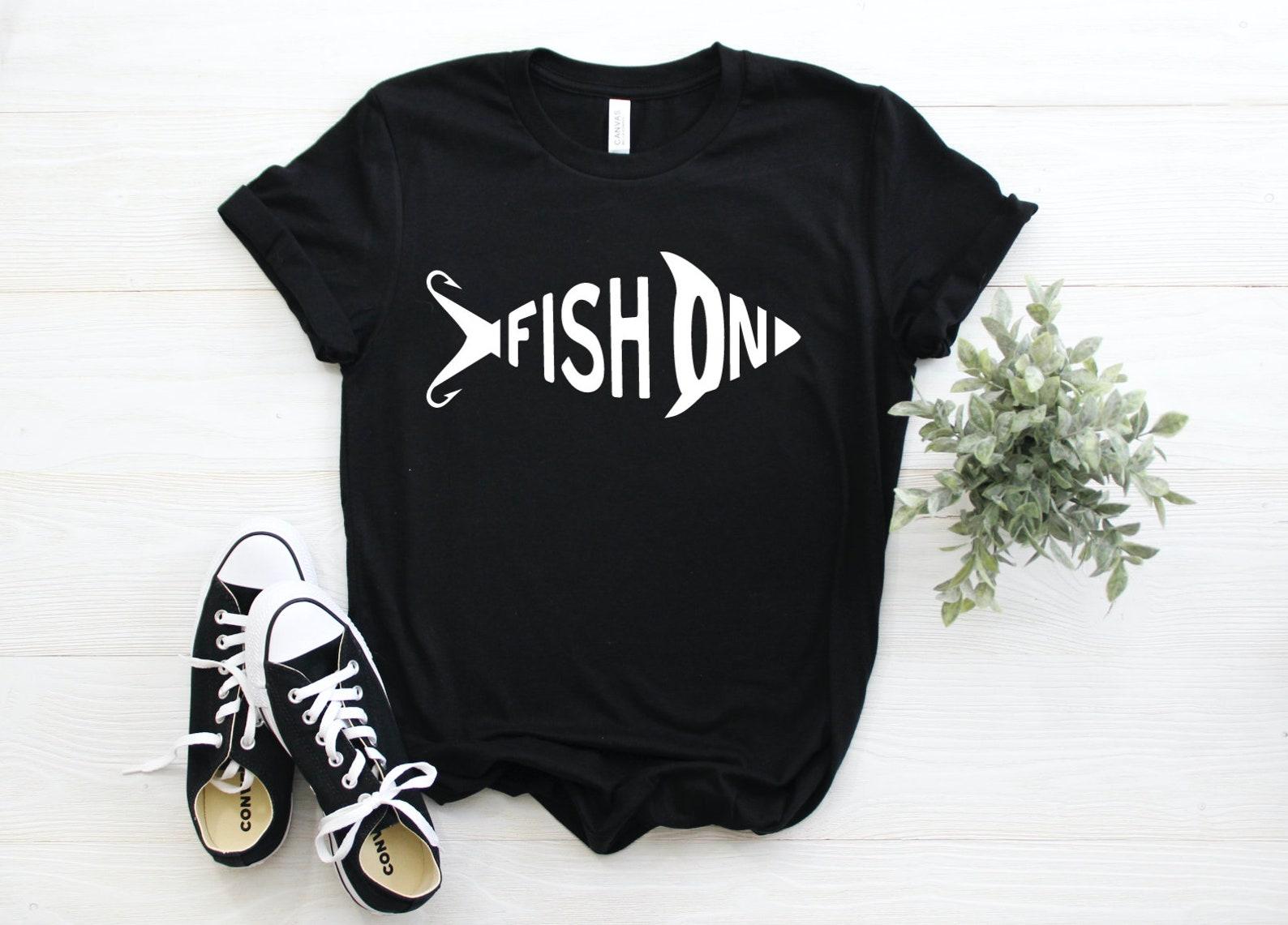 Fish On Unisex Graphic Tee 4XL