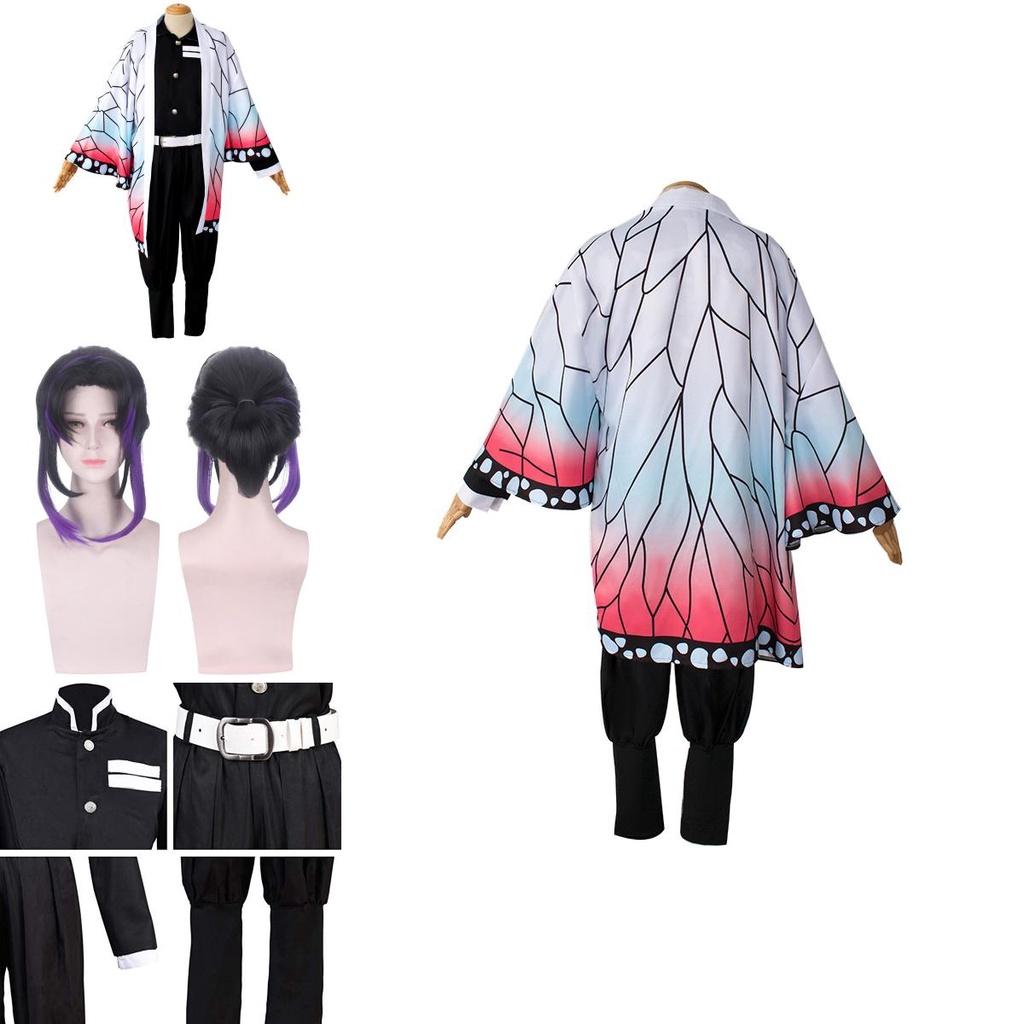 High-quality Demon Slayer Kimetsu No Yaiba Kochou Shinobu Cosplay Costume Robes For All