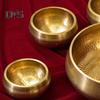 Meditation Singing Bowl Set Alloy Sound Bowl with Wooden Striker Cushion Healing Sound Bowl for Mindfulness Yoga Meditation Self-Regulation