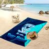 Warrington Wolves FC Personalized Printed Beach Towel Soccer Logo Support Custom Name Text Absorbent Towel For Sport Travel Special Gift