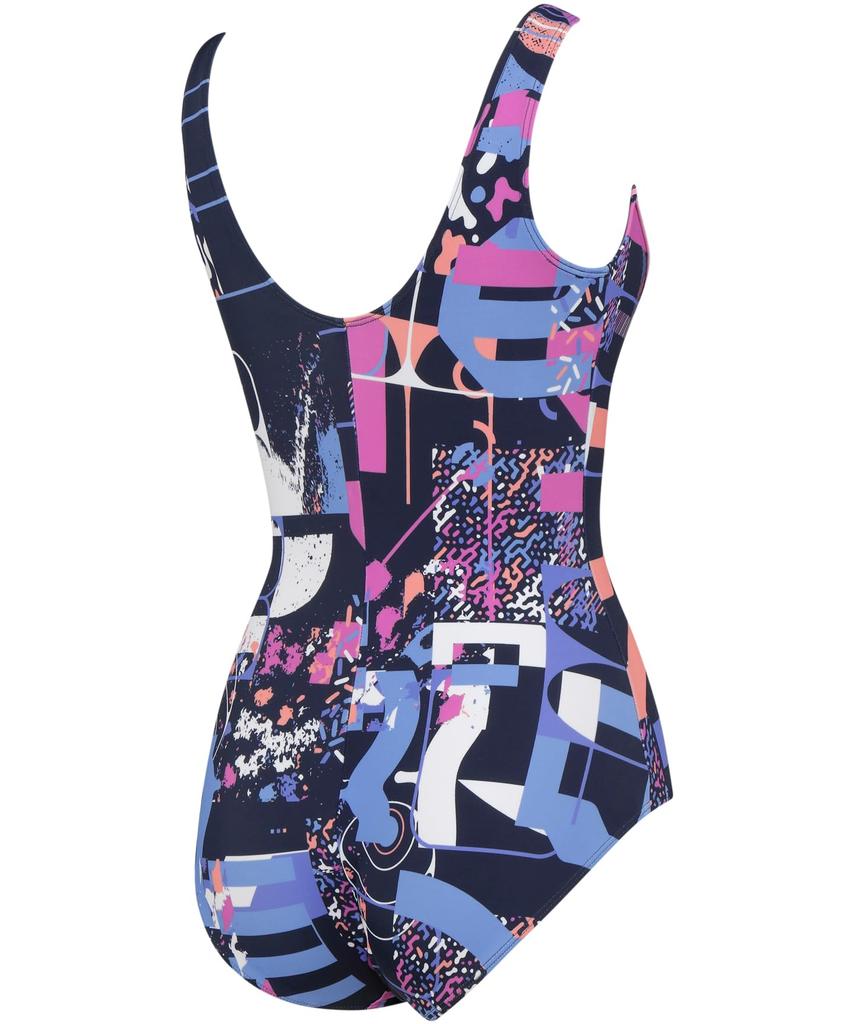 One Piece Swimsuit Full Shape Beautiful Cup Fitness SWO404 VI [Wacoal Swimwear] Women's