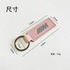 BAAQ1 Car Sticker 2026 Hot 2025 Suede Leather Car Logo Keyring BMW M Keychain Key Chain Ring For BMW M E46 E90 E60 E91 F20 F30 E39 E36