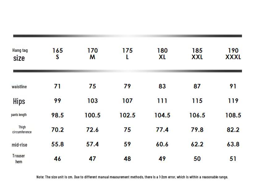 GXG Men's Stretch Straight-Leg Casual Trousers