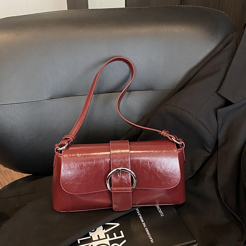 Small bag women's bag commuter versatile women's shoulder bag retro underarm bag simple hand bag