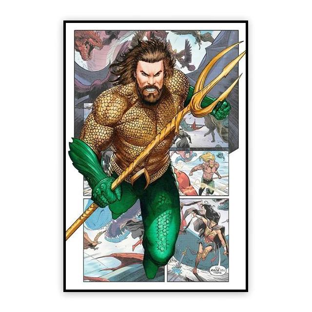 Marvel Movie Poster Spiderman Canvas Painting Iron Man Hulk Wall Art Print Kids Room Decoration Modern Home Decor Gift