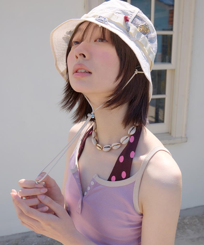 Lagpiswiwedeoweeo Mesh Bucket Hat - 4 Colors