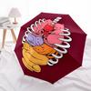 1pc Cat Family Automatic Folding Umbrella Portable Collapsible Umbrella for All Seasons, 8-Rib Durable Construction, Perfect Gift 038