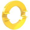 Aimant - DAHLE - Mega Magnet Circle XL - 80 Mm - Jaune - Avec Support