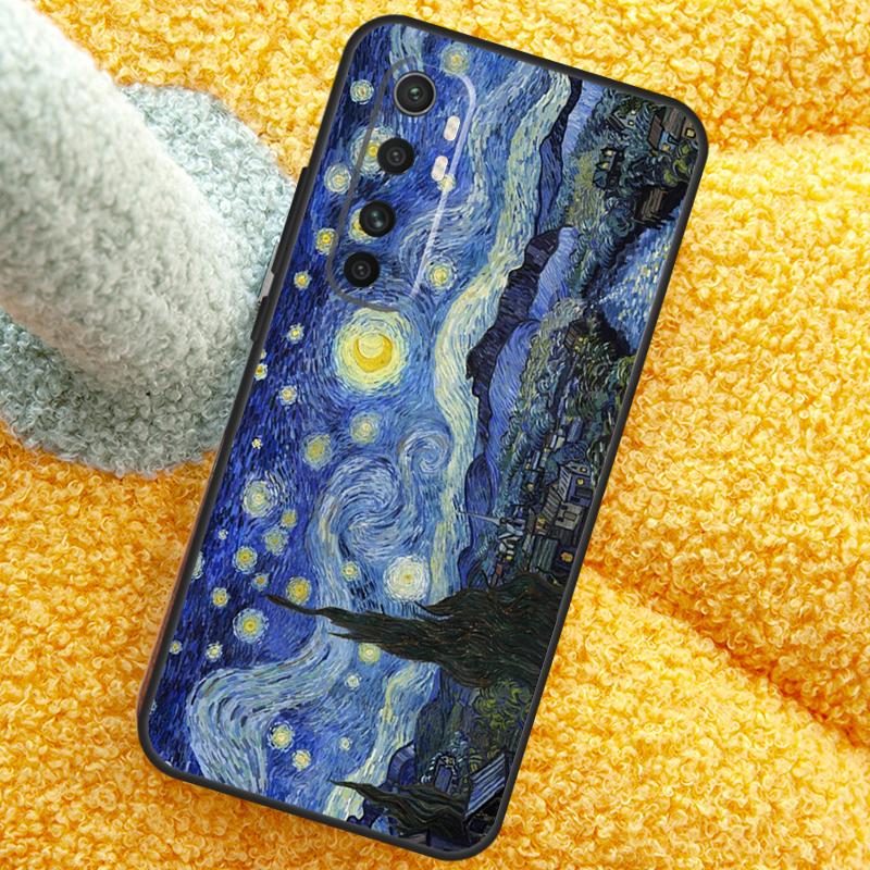 

Van Gogh Starry Sky Case For POCO X3 X4 X5 F5 Pro M5s C40 F4 GT F3 Cover For Xiaomi 12T 11T Pro 12 13 Lite 12X POCO M5s