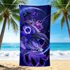 1Pc Unicorn Warrior Fantasy Artwork Beach Towel Quick Dry Multiuse For Beach Pool Gym Yoga Home Travel Christmas Halloween Xmas Gift S1613