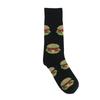 Funny Volcanic Chili Pizza Hamburger Foods Men Happy Cotton Socks Business Hipster Sport Harajuku Skateboard Crew Dropship