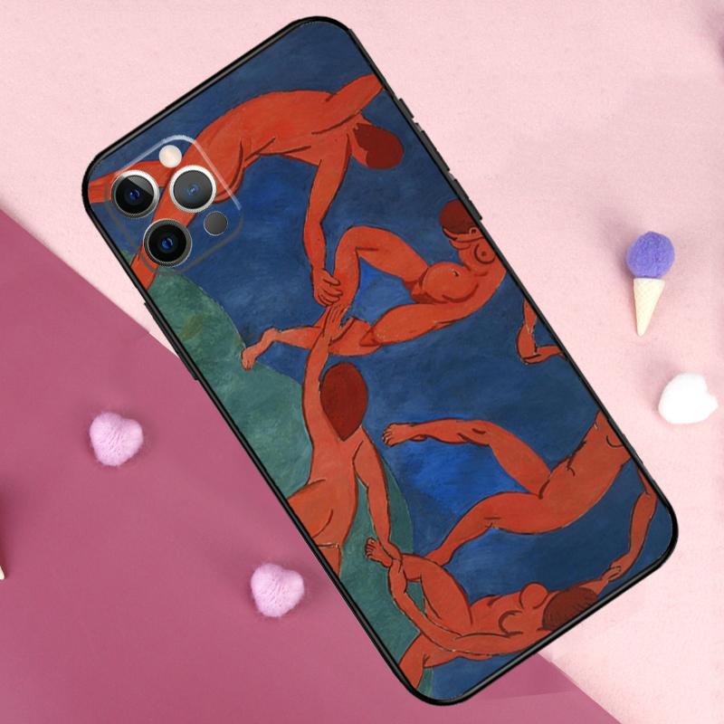 Henri Matisse Art Painting Case For iPhone 15 16 14 Pro Max Plus 13 12 Mini 11 Pro Max X XR XS Max 7 8 Back Cover