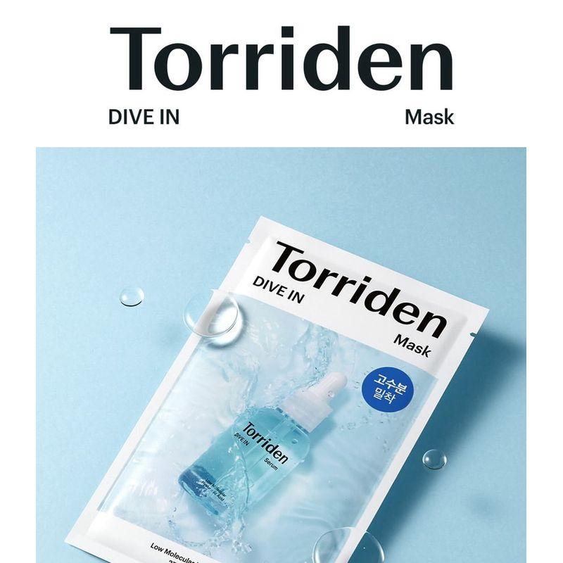 TORRIDEN DIVE-IN Düşük Molekül Ağırlıklı Hyaluronik Asit Maske Seti