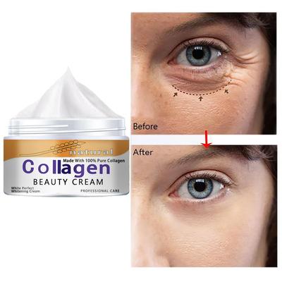 La crema per gli occhi al retinolo rassoda e illumina la pelle delicata del contorno occhi